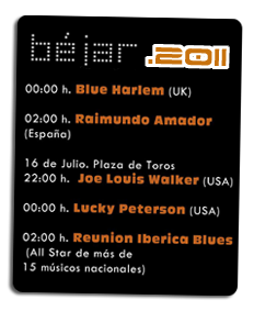 Festival de blues 2011 ciudad de Béjar
